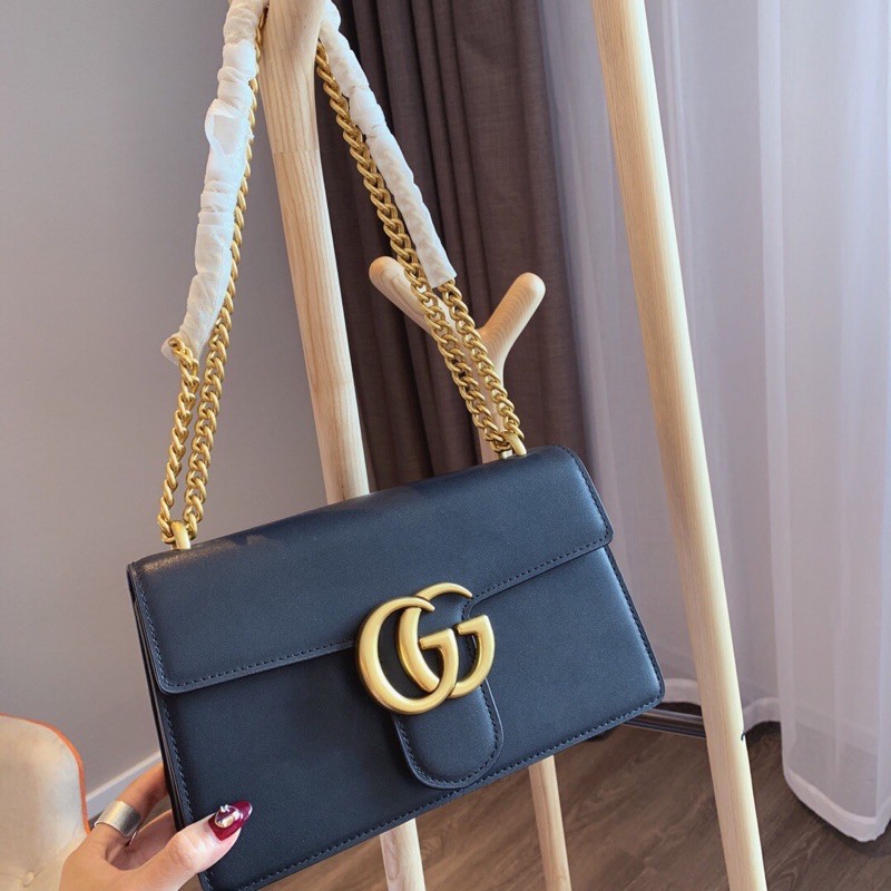 Túi xách Gucci màu đen size 28cm rất đẹp