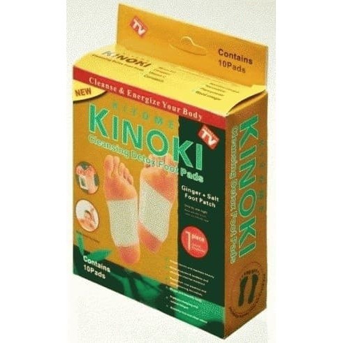 KINOKI (Hàng Mới Về) 1 Hộp Miếng Dán Chân Thải Độc Chất Lượng Cao