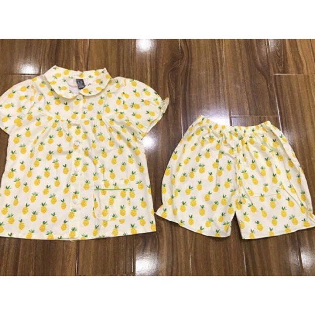 Bộ pijama cho bé gái size 7-14t