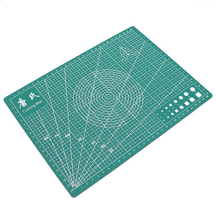 Tấm Lót Cắt Kỹ Thuật Cutting Mat Khổ A3 Hai Mặt Blue