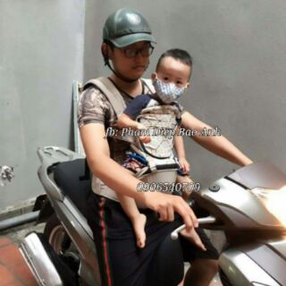 Địu ngồi cho bé yêu