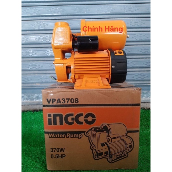 INGCO Máy bơm nước tự mồi 370W (0,5HP) VPA3708 (Cam kết Chính Hãng 100%)