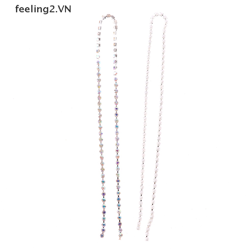 Dây Xích Vàng / Bạc 23cm Đính Móng Tay Thời Trang