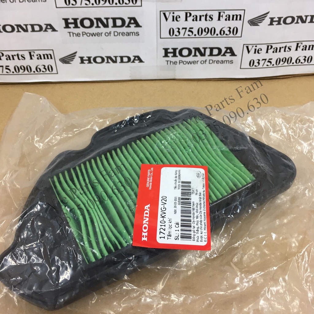 LỌC GIÓ AB 110 FI  - HÀNG CHÍNH HÃNG HONDA