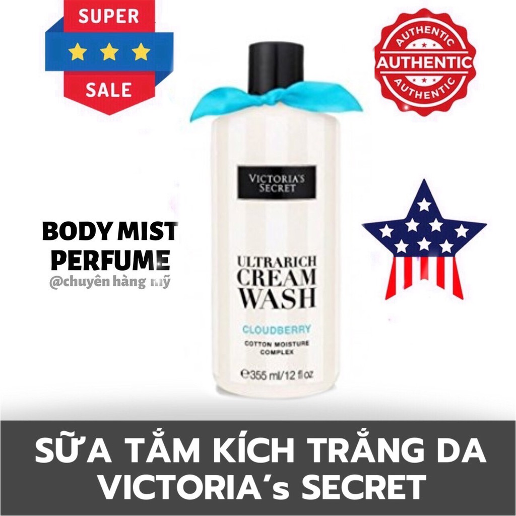 𝗕𝗢𝗗𝗬𝗠𝗜𝗦𝗧𝗣𝗘𝗥𝗙𝗨𝗠𝗘⚜️Sữa tắm kích trắng Chính Hãng Auth Victoria’s Secret Cloudberry