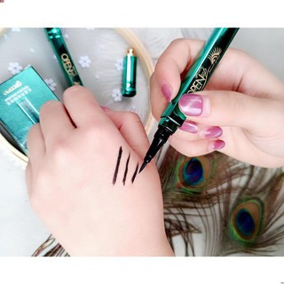 Bút kẻ mắt Chống Lem trôi Nét Mảnh Peacock Eyeliner Gecomo PH