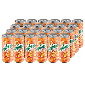 Thùng 24 Lon Nước Giải Khát Mirinda Cam 330ml