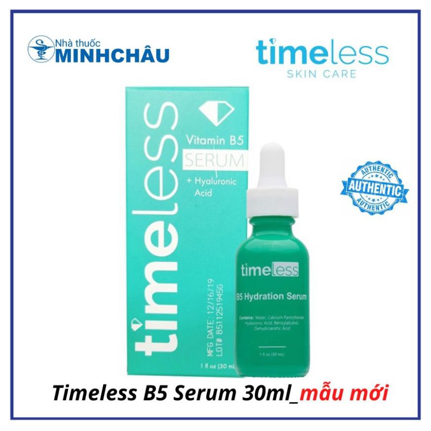 (AUTH 2021) [Bill Hãng] Serum hồi phục da Timeless B5 Serum 30ml - Serum Timeless