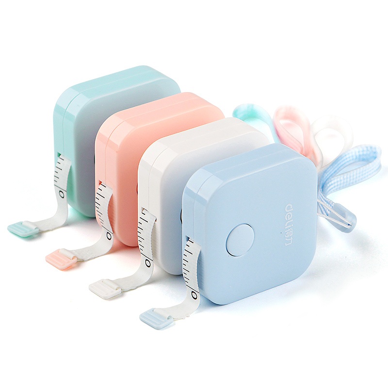 Thước cuộn dây da mini tiện dụng 1.5m nhiều màu