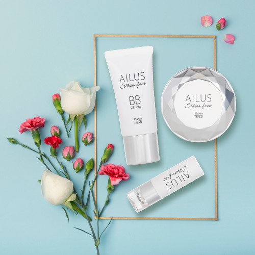 Phấn Phủ Trang Điểm Naris Cosmetic Ailus SPF30 PA+++ 01 Light Purple Stress Free Face Powder 12g