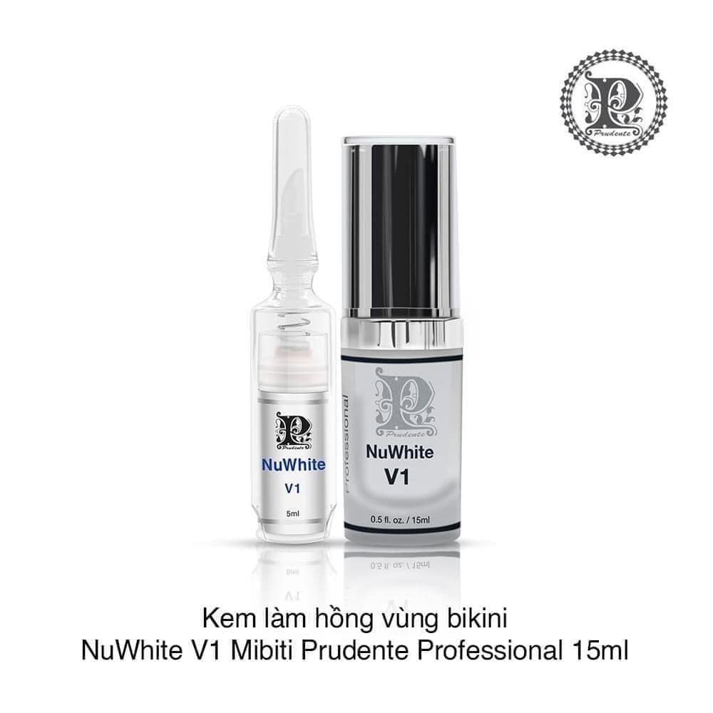 Mibiti Prudente Nuwhite - Kem Hỗ Trợ Làm Hồng Môi, Nhũ Hoa, Bikini 15ml