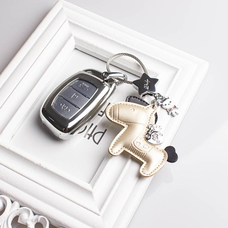 Ốp Chìa Khoá Ô Tô HYUNDAI ELANTRA TUCSON SANTAFE Bằng Chất Liệu TPU