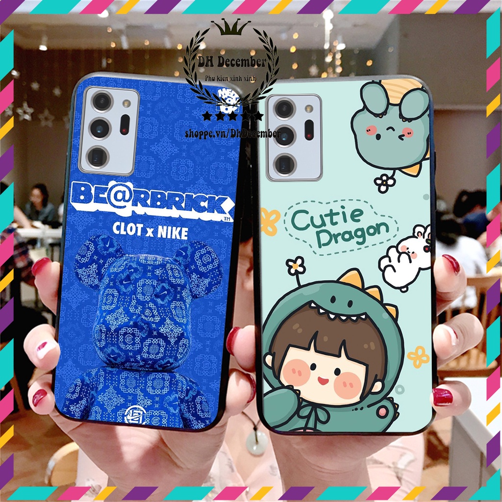 Ốp lưng Samsung NOTE 20 ULTRA in hình 3D lucky, gấu Beer xinh xắn - KHÔNG NÊN BỎ LỠ