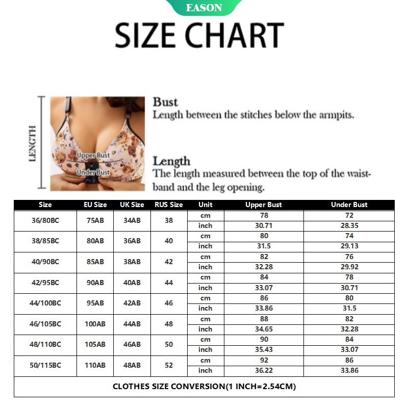 Áo Ngực Cài Khóa Trước Mỏng Thoáng Khí Quyến Rũ Cho Nữ Plus Size New-YG5359