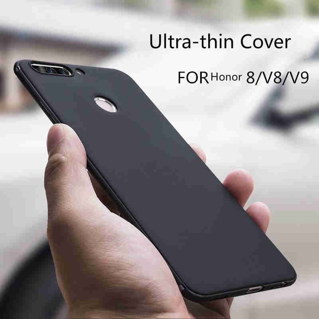 Ốp điện thoại màu trơn sang trọng cho Huawei Honor 8 V8 V9 V9play