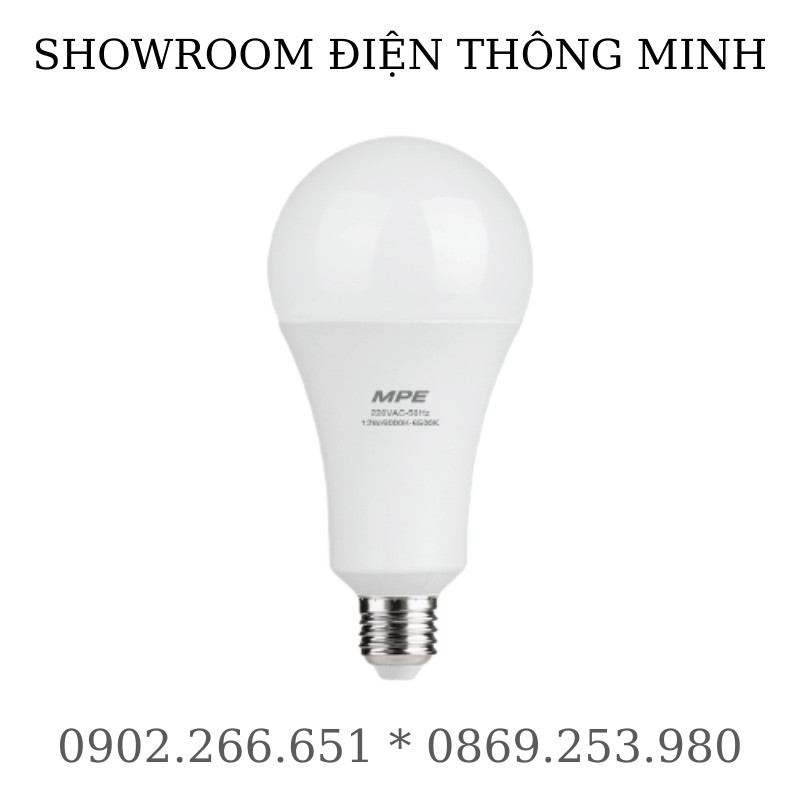 💡💡💡 Bóng Đèn Led Buld Tròn 12W Chính Hãng MPE Tiêu Chuẩn Châu Âu