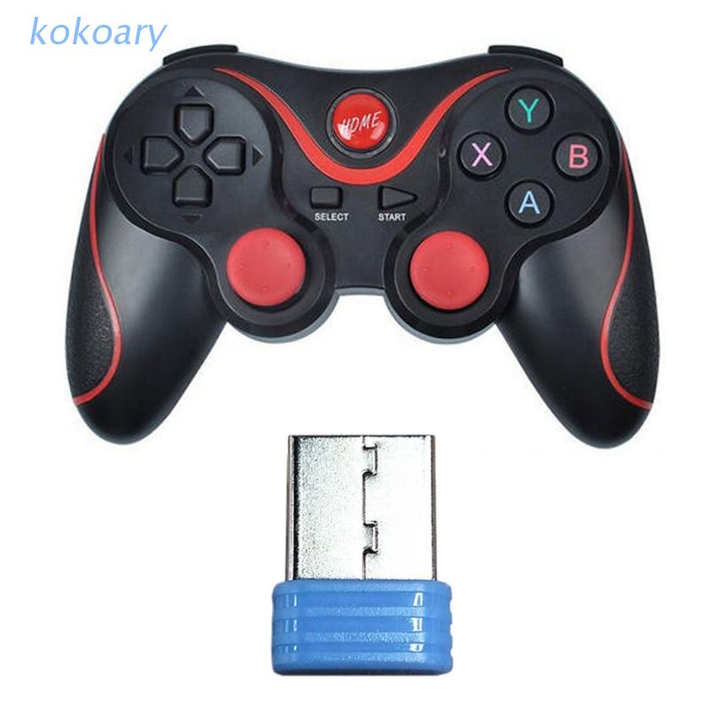 Usb Nhận Tín Hiệu Bluetooth Không Dây Cho Tay Cầm Chơi Game T3 / New S5 (Red)