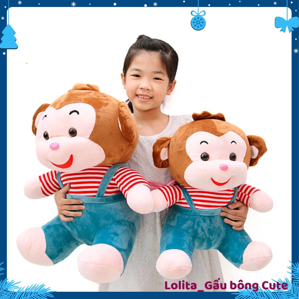 Gấu bông khỉ cười cao cấp