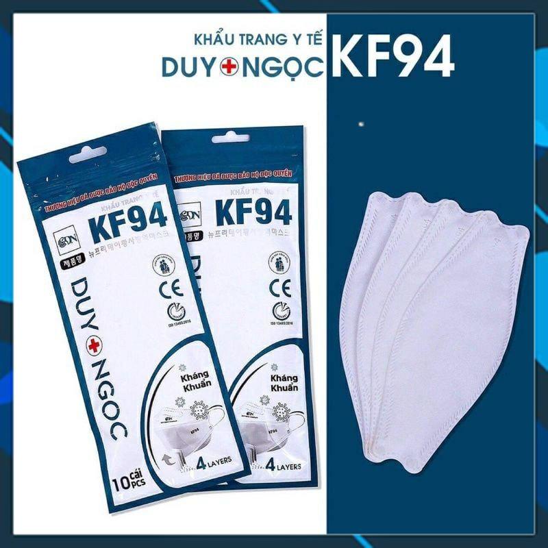 Khẩu trang Duy Ngọc,khẩu trang y tế kf94 kháng khuẩn chống bụi