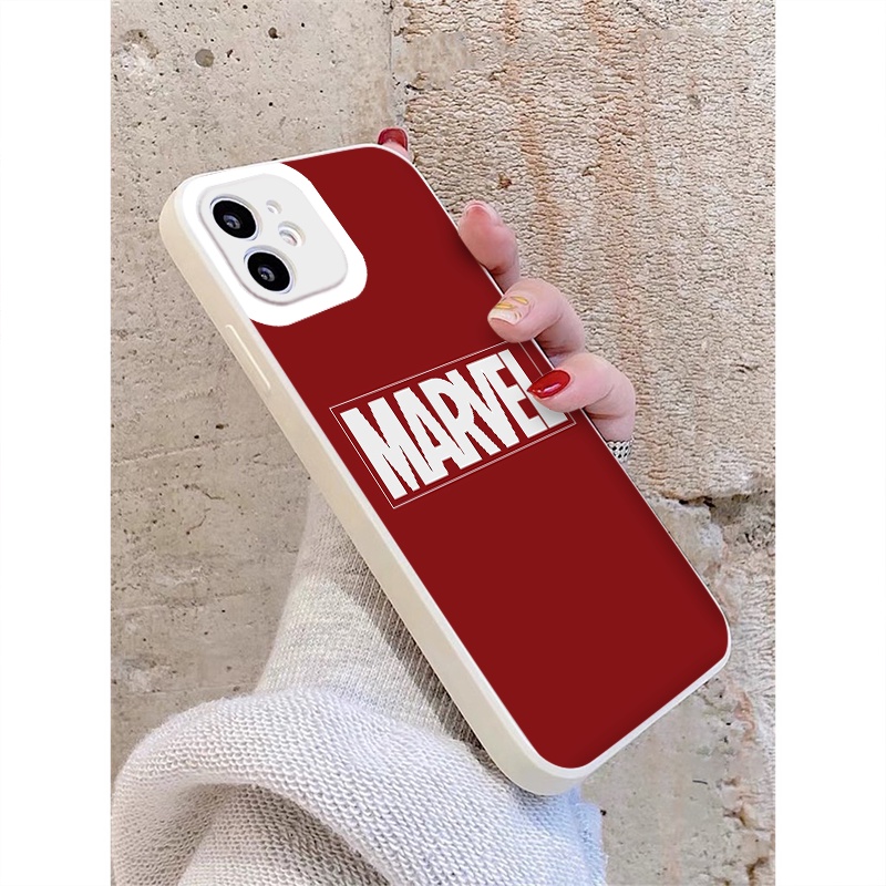 Ốp Điện Thoại iphone Dẻo Họa Tiết Marvel Thời Trang Cho iPhone 13 Pro 6 6s 7 8 Plus X Xr 12 mini 11 Pro Xs Max SE2020