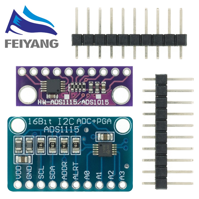 Bộ Khuếch Đại Âm Thanh Lập Trình ADS1115 16-Bit ADC - 4 Kênh