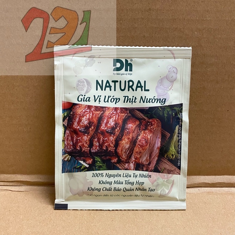 [10g][Thịt Nướng] Túi Gia Vị Ướp Thịt Dhfoods