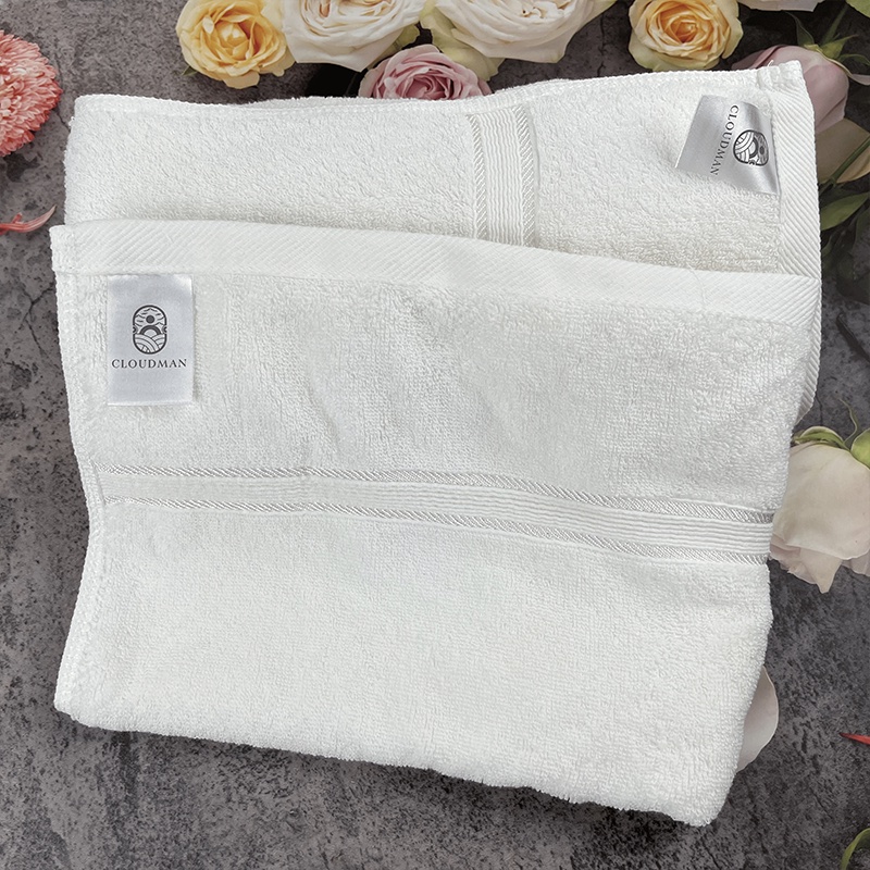 Khăn Tắm Khăn Mặt CLOUDMAN cao cấp - siêu mềm, thấm hút tốt - 100% cotton tự nhiên