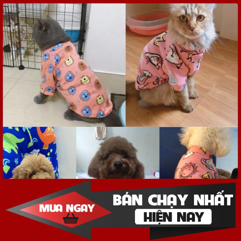 [❌GIÁ SỈ❌] Áo cho chó mèo mặc mùa đông họa tiết đáng yêu ❤️