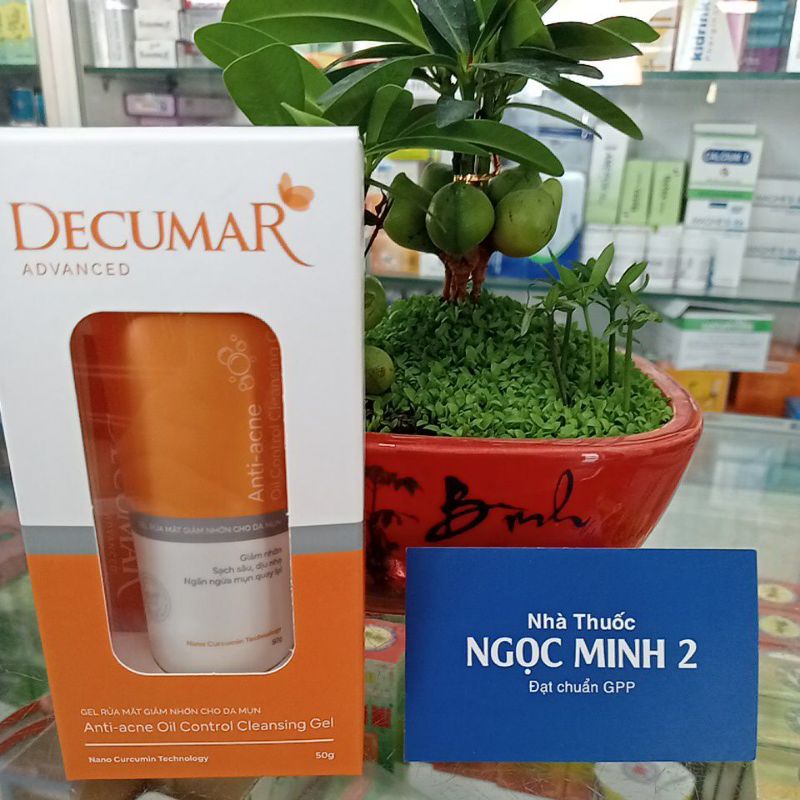 ✅ [Chính Hãng] Decumar advance (Gel rửa mặt giảm nhờn cho da mụn)
