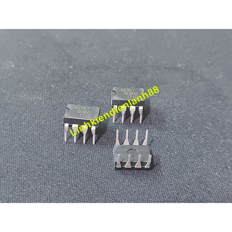 IC Nguồn STR-A6351 A6351 DIP-8 Mới, Chính Hãng 100%.