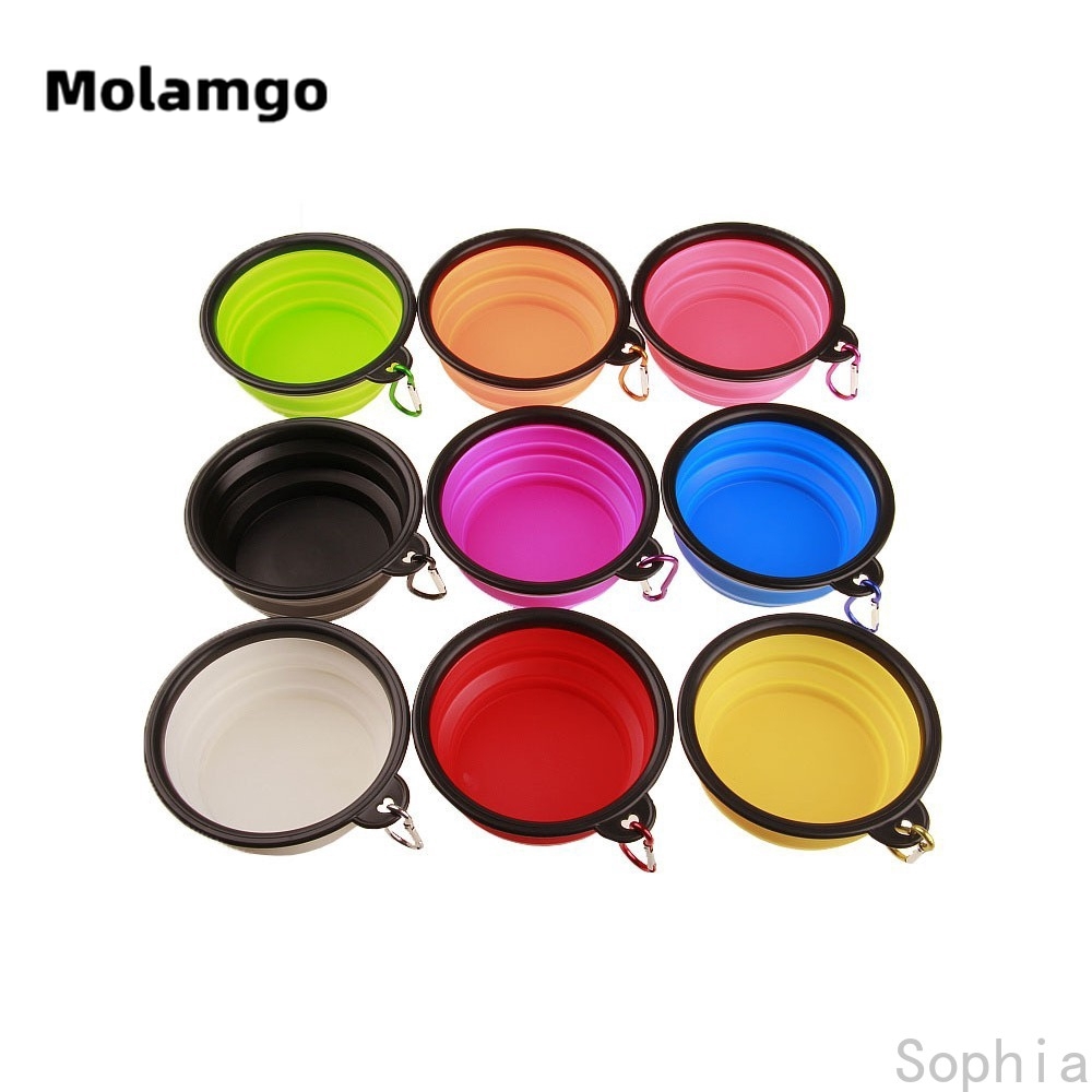 Bình Đựng Nước Bằng Silicone Chất Lượng Cao Cho Thú Cưng