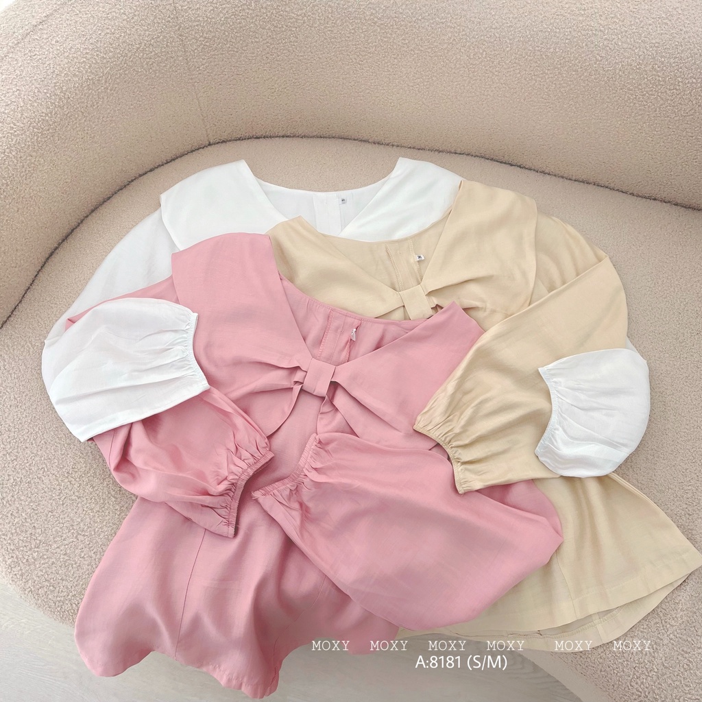 SP008181-Áo sơ mi nơ