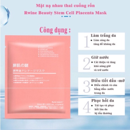 Mặt Nạ Cuốn Rốn Nhau Thai Cừu Rwine Beauty