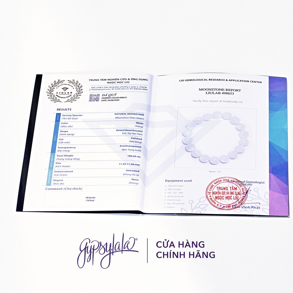 Nhẫn Hồ Ly Đá Ánh Trăng Thiên Nhiên May Mắn Không Kị Mệnh SP003999 Gypsy.lala