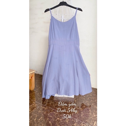 Đầm hai dây- sát nách kiểu