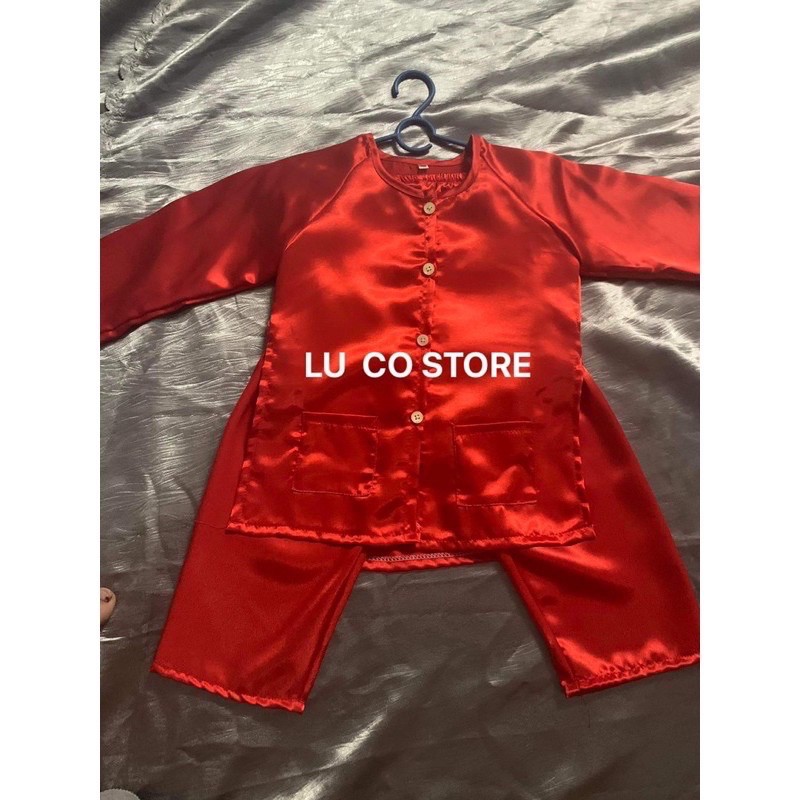 Áo bà ba cho bé trai bé gái  chất lụa siêu mát