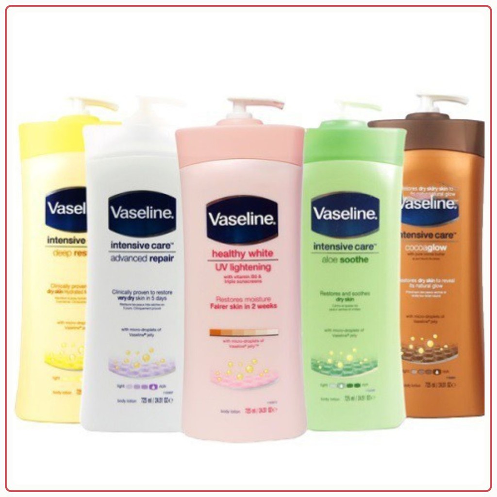 Sữa dưỡng thể Vaseline Healthy Bright Daily Brightening 725ml