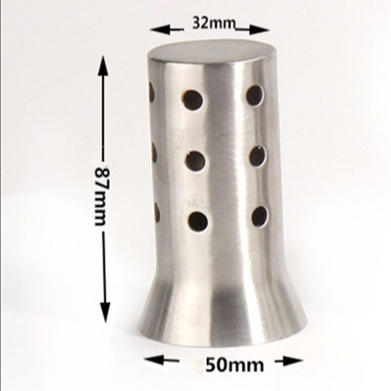 Bộ Giảm Thanh Bằng Thép Không Gỉ Cho Ống Pô Xe Mô Tô 51mm
