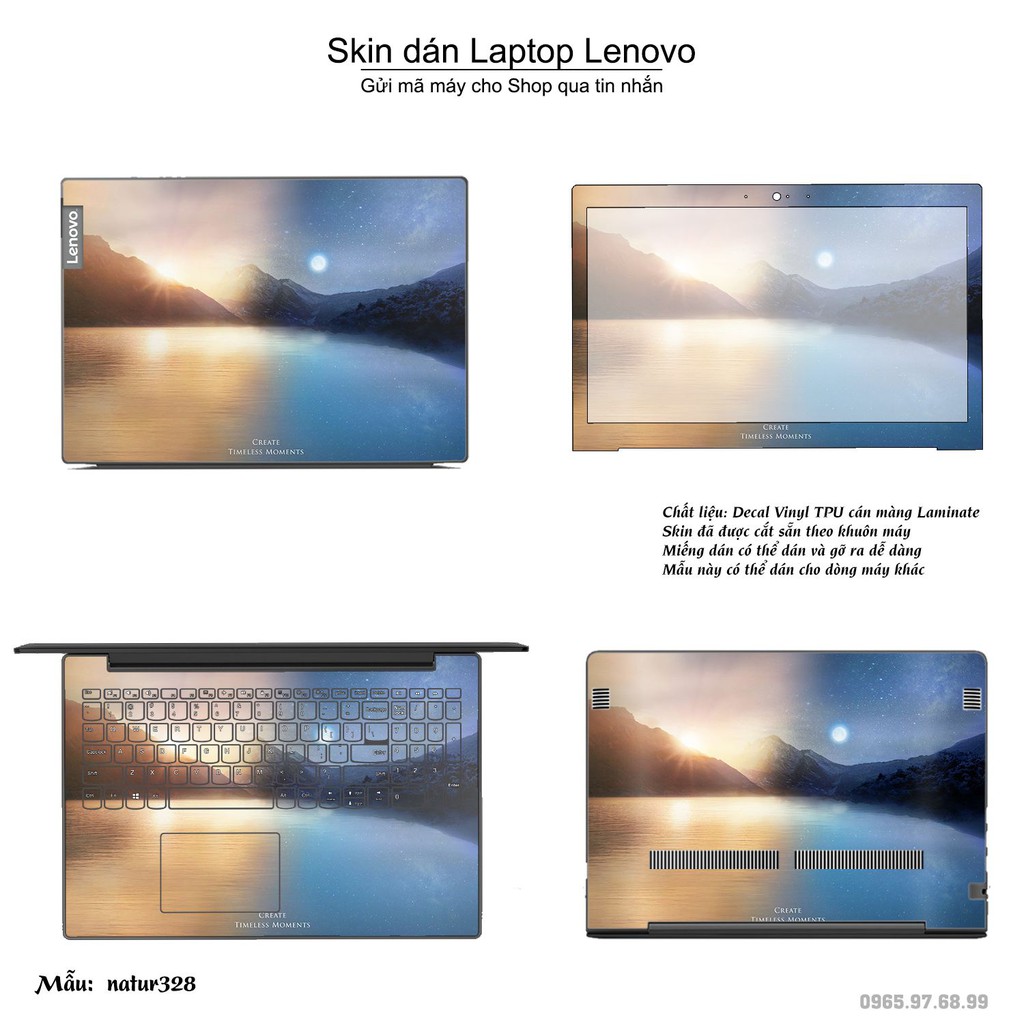 Skin dán Laptop Lenovo in hình thiên nhiên _nhiều mẫu 12 (inbox mã máy cho Shop)