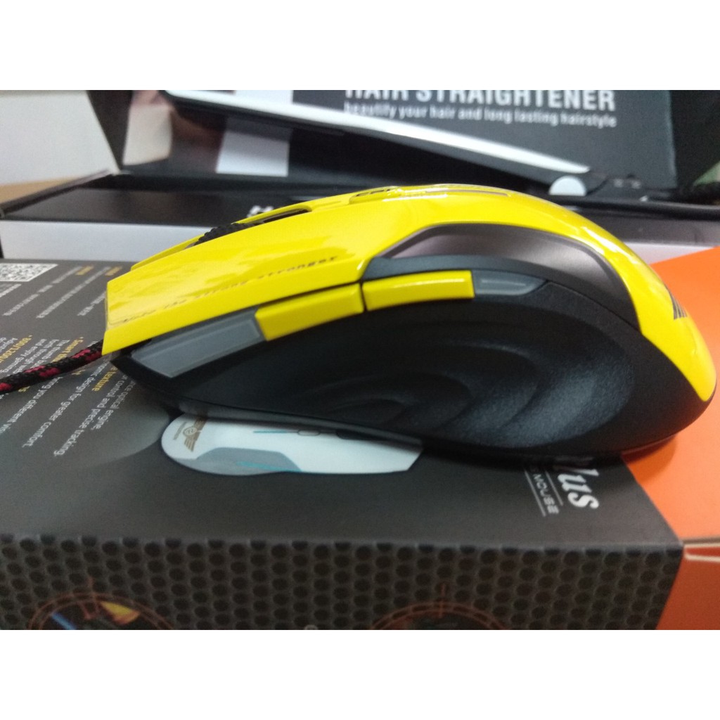 4E[P1107] Chuột chính hãng Gseven dành cho người chơi LOL, DoTa, PUBG cực chuẩn xác + Lót Chuột Razer LR07