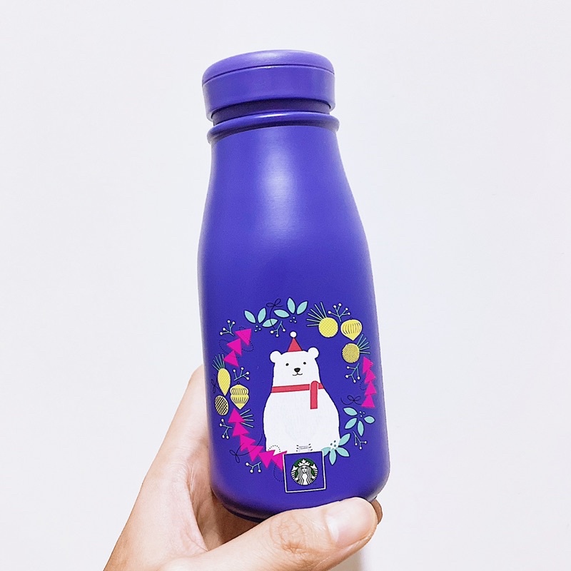 - BÌNH GIỮ NHIỆT HOLIDAY 21 SS SANTA BEAR & FRIENDS WATER BOTTLE 8oz