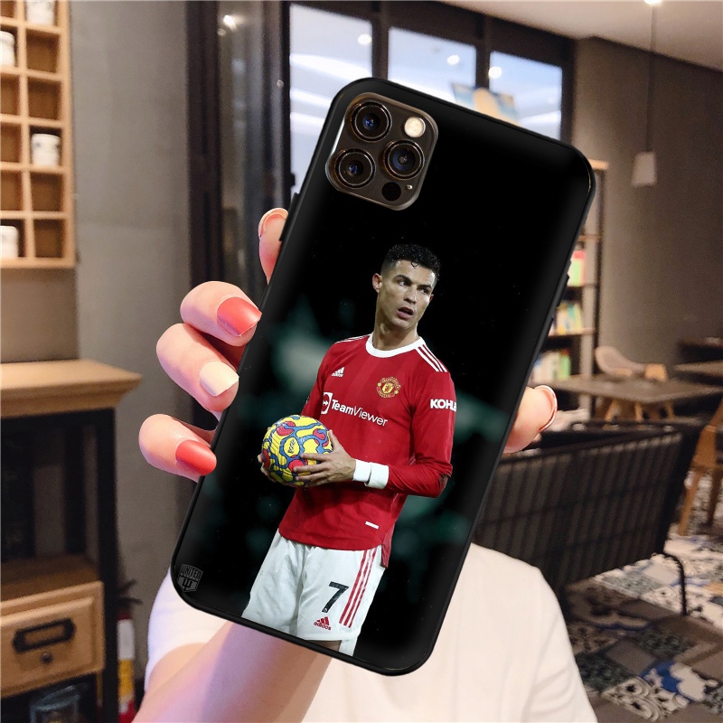Ốp Điện Thoại Mềm In Hình Ronaldo Cho iPhone 5 5s SE 2016 6 6s 6Plus 6sPlus 7 8 7Plus 8Plus X XS XR XS Max