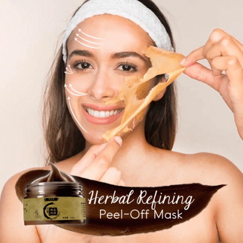 (Hàng Mới Về) Mặt Nạ Thảo Dược Nhân Sâm Lột Mụn Đầu Đen 120g