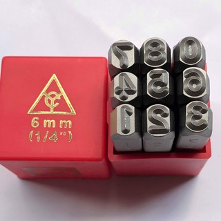 Bộ đóng số xuôi TOP YC602 (2mm-6mm)