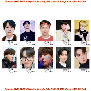 Card chữ kí j-hope bts