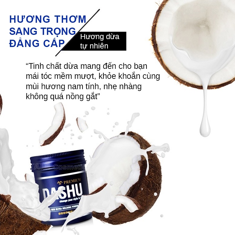 Sáp vuốt tóc Dashu 100ml cho nam giới
