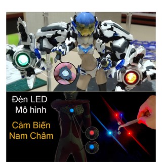 Đèn LED Custom mô hình Shf,Gundam,Ironman... tắt mở cảm biến nam châm