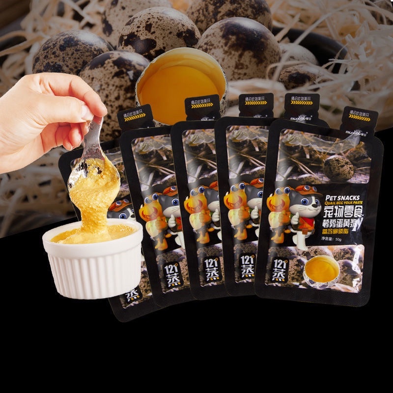 Lòng đỏ trứng Mengbei cho chó,mèo gói 50g