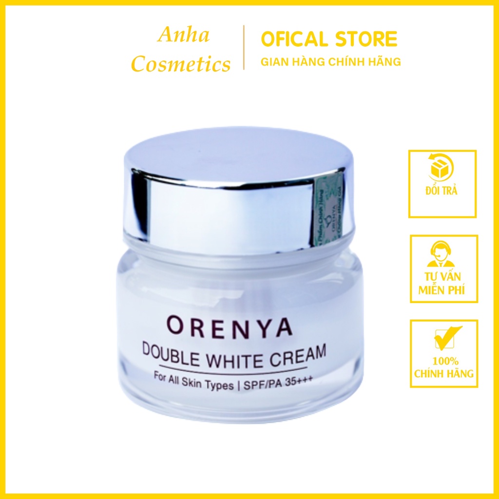 Kem Dưỡng Da Ban Ngày Orenya Double White Cream Hàng Chính Hãng Hũ 30gr