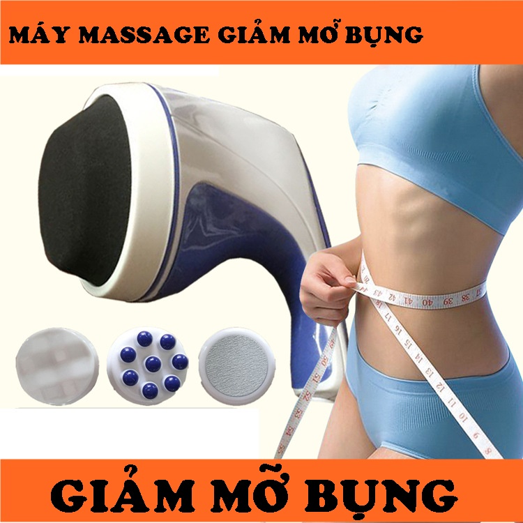 Máy Massage Cầm Tay Relax, Máy massage bụng 5 đầu cao cấp Siêu Tiện Lợi, Giá Tốt - Bh Uy Tín - Quà tặng hấp dẫn
